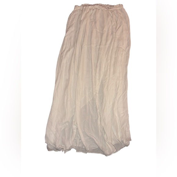 1. State Chic Cream Midi Skirt - Picture 2 of 6